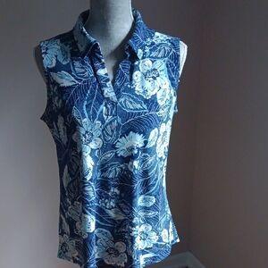 Womens Sleeveless Summer Stretchy Shirt